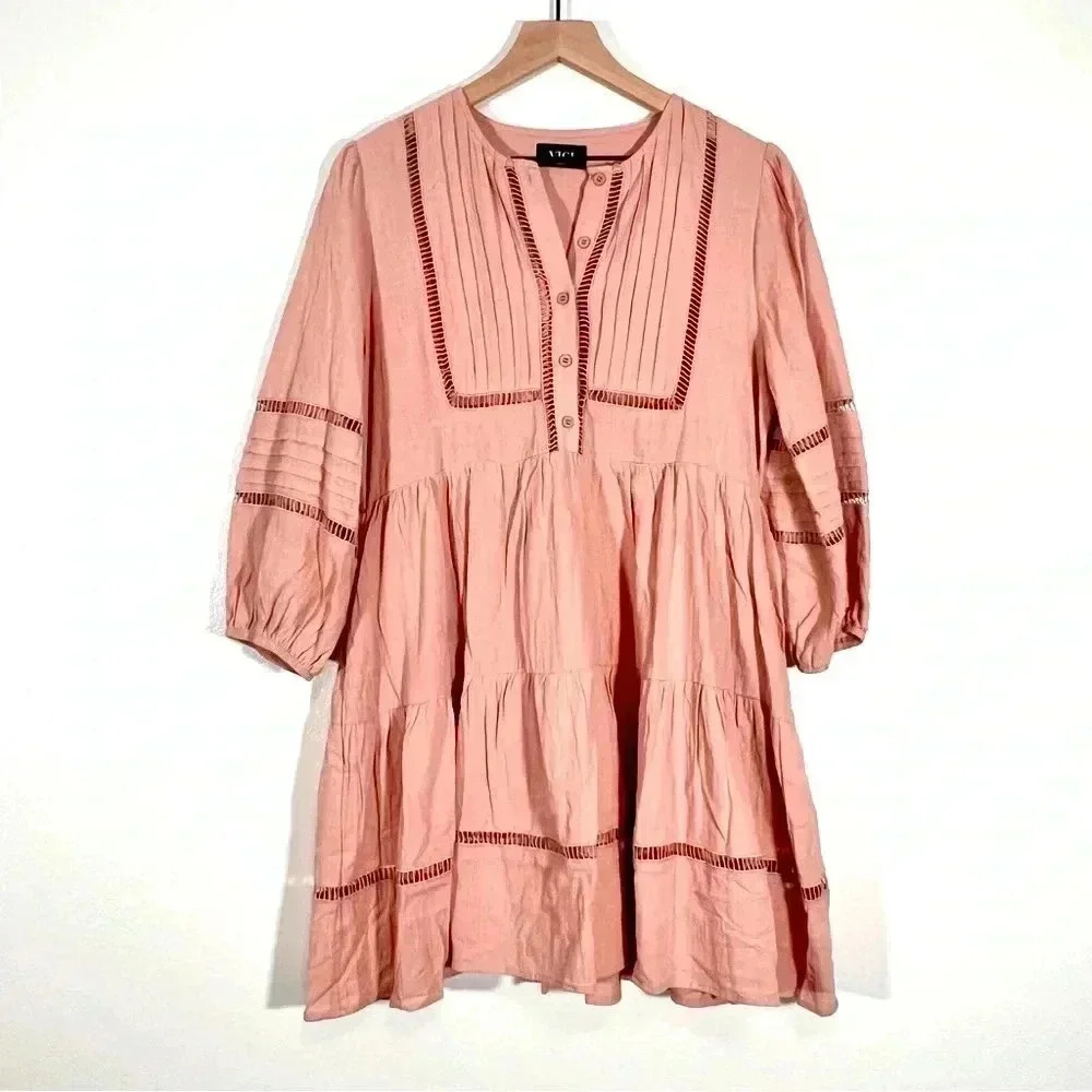 VICI Boho Babydoll Dress